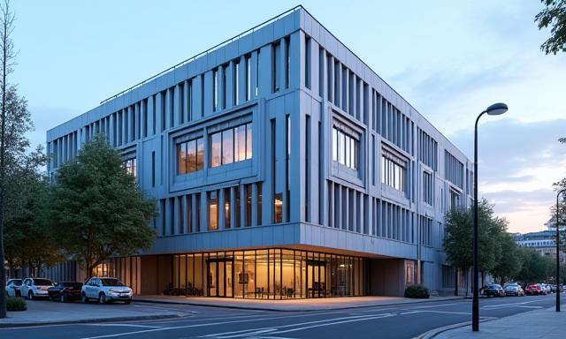 Oficina moderna de CK66 LTD en Londres vista exterior